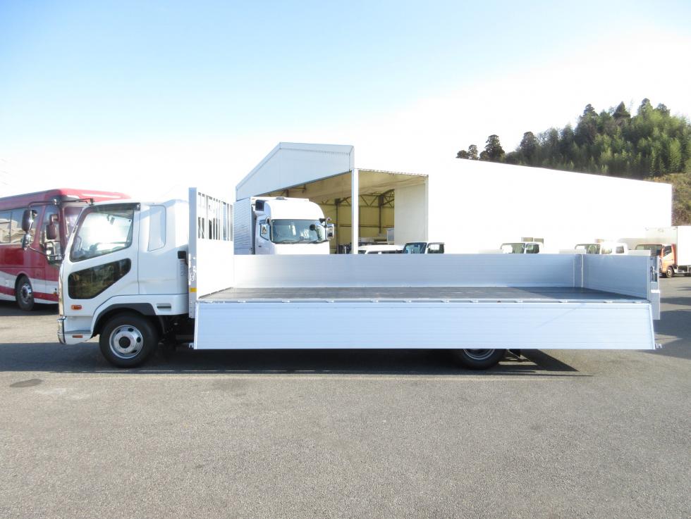 三菱 平ボデー・Wキャブ・シャーシ 中型  2KGーFK65F 26枚目